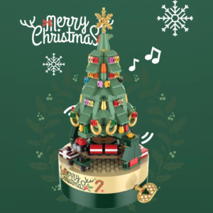 Christmas Tree Blocks Spin Music Box Blocks